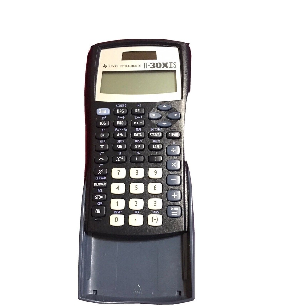 Texas Instruments TI-30X IIS Scientific‎ Calculator Solar ~ TESTED WORKS